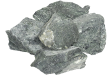 Камень Банные штучки Серпентинит, колотый, средняя фракция (70-140 мм), в коробке 10 кг 