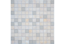 Мозаика Caramelle Mosaic Art Stone Botticino матовая, 300х300х8 мм, чип 48х48 мм
