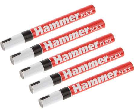Маркер-краска Hammer Flex, черный Фотография_0