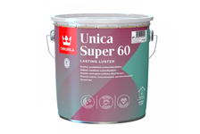 Лак алкидно-уретановый Tikkurila Unica Super 60 полуглянцевый, яхтный, износостойкий (0.9 л)