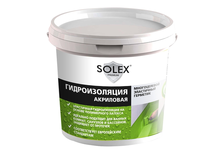 Гидроизоляция SOLEX акриловая, 1 кг 