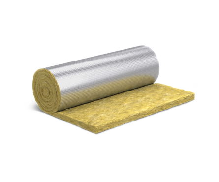 Утеплитель Минвата УРСА М-11 Ф 12500х1200х50 мм (15 м²/0.75 м³/1 мат) фольга Фотография_1