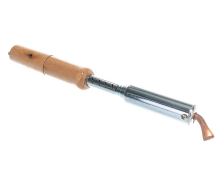 Паяльник электрический 100 Вт/230 В с ручкой из дерева SPARTA Фотография_3