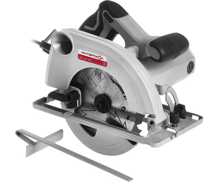 Пила циркулярная (дисковая) 1300 Вт, 6000 об/мин, пропил 55 мм, диск 165 мм ДП-185/1400М ИНТЕРСКОЛ Фотография_4