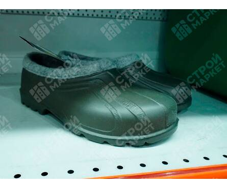 Галоши с подкладкой текстиль цвет хаки размер 43 Фотография_1