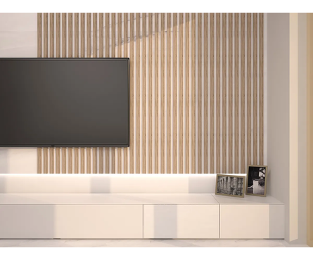 Интерьерная рейка МДФ Бриона Дуб Сонома 2700х16х40 мм (8 шт/уп) STELLA) Фотография_2