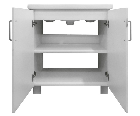  Тумба для ванной EVA GOLD Эра 70 с умывальником Фостер 70 Фотография_1