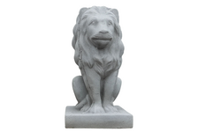 Фигура бетонная ландшафтная Лев неокрашенная