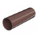 Труба водосточная ТехноНИКОЛЬ ПВХ коричневая, глянцевая (1,5 м) Фотография_0