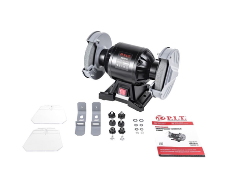 Станок точильный 300 Вт, 2950 об/мин. 150х20х12.7 мм P.I.T. МАСТЕР Фотография_2