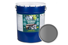 Грунт-эмаль по ржавчине 3 в 1 серый V 20 кг