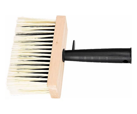 Кисть-макловица 70х170 мм искусственная щетина, деревянный корпус, пластмассовая ручка MATRIX Фотография_2