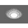 Светильник Feron ДВО-11W GX53 4000К без лампы, со светодиодной подсветкой, хром с прозрачным стеклом Фотография_3