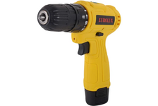 Дрель-шуруповерт 12 В 1 шт Li-ion акк. 1.5 Ач, 24 Нм, 0-600 об/мин, 1 скорость EUROLUX