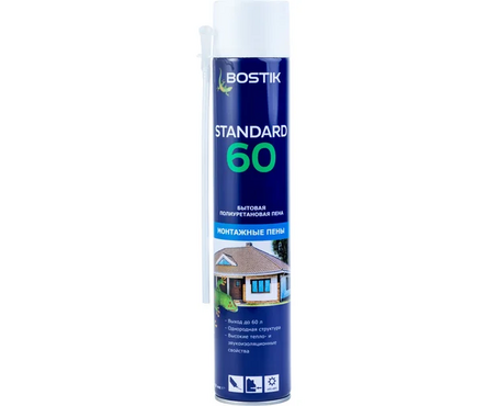 Пена монтажная бытовая BOSTIK Standard 60 750 мл Фотография_0