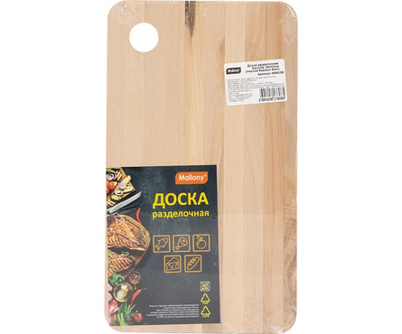 Доска разделочная 18х31 см массив березы Фотография_2