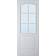 Дверное полотно Классика ДО лам. белое со стеклом 700*2000 мм Фотография_0