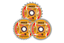 Диск пильный по дереву 165х20х1 мм 24Т,40Т,60Т ультратонкий 3 шт TSB16503 INDUSTRIAL INGCO