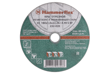 Диск отрезной Hammer Flex по металлу, 180х1.6х22.23мм