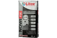 Клей плиточный ЛИТОКС Nova FIX C2TE 25 кг 