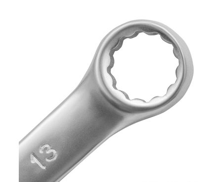 Ключ комбинированный Matrix, матовый хром, CrV, 13 мм Фотография_2