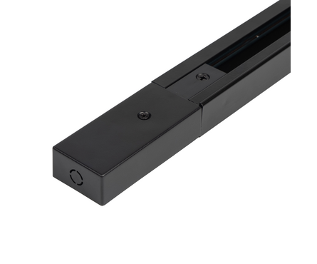 Шинопровод однофазный PTR 2M-BL L2000 накладной/подвесной для трекового освещения черный JazzWay Фотография_1