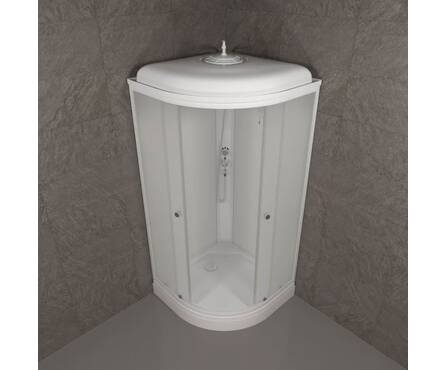 Душевая кабина полукруг 900x900x2175x4 мм низкий поддон Вельвет ТРИТОН Фотография_2