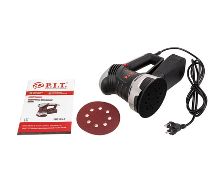Шлифмашина P.I.T. PDS125-C, 500 Вт, 125 мм, 6000-12000 об/мин Фотография_4