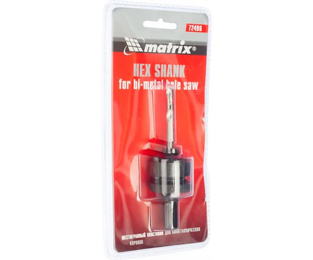 Адаптер для коронок 6-гранный BIMETAL свыше 30 мм MATRIX Фотография_2