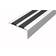 Профиль угловой антискользящий самоклеющийся Salag 0,91м чёрный/серый (42*15мм) Фотография_0