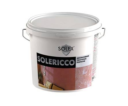 Штукатурка декоративная SOLEX Solericco, 6 кг Фотография_0