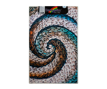 Коврик для ванной 55x90 см Emerald E 103 дизайнерский голубой САНАКС Фотография_1