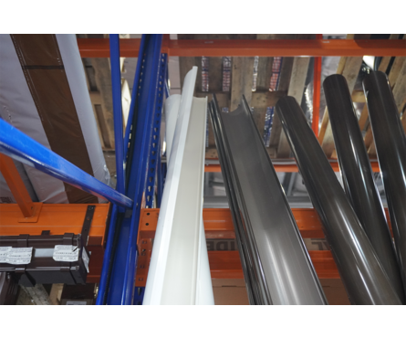 Желоб водосточный Дёке LUX (шоколад) 3 м  Фотография_3