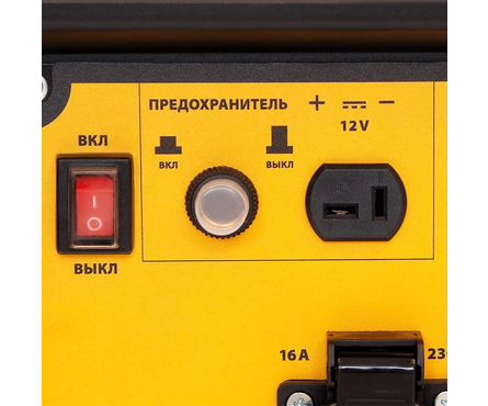 Генератор бензиновый инверторный GT- 3500iF 3.5 кВт 230 В бак 5 л, откр. корпус, ручной стартер DENZEL Фотография_13