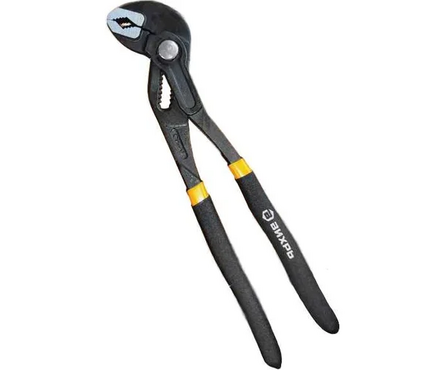 Клещи 250 мм переставные, кнопочные обливные рукоятки ВИХРЬ Фотография_2