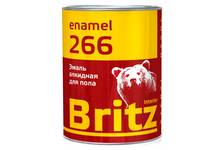 Эмаль для пола Britz ПФ-266 красно-коричневая 2,7 кг
