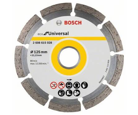 Алмазный диск Bosch ECO Universal 125*1,6*22  Фотография_0