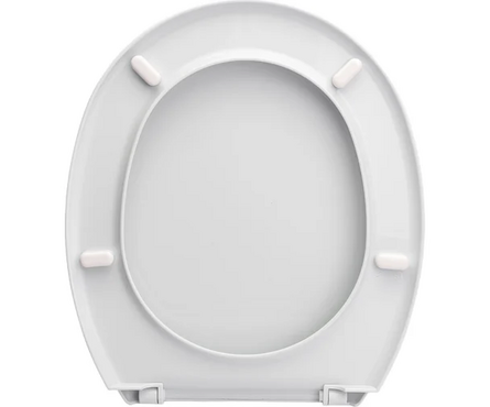 Сиденье для унитаза полипропилен белое АНИ ПЛАСТ WS0100 Фотография_1